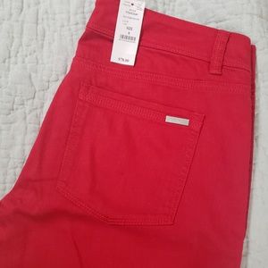 Red Ankle Jeans
